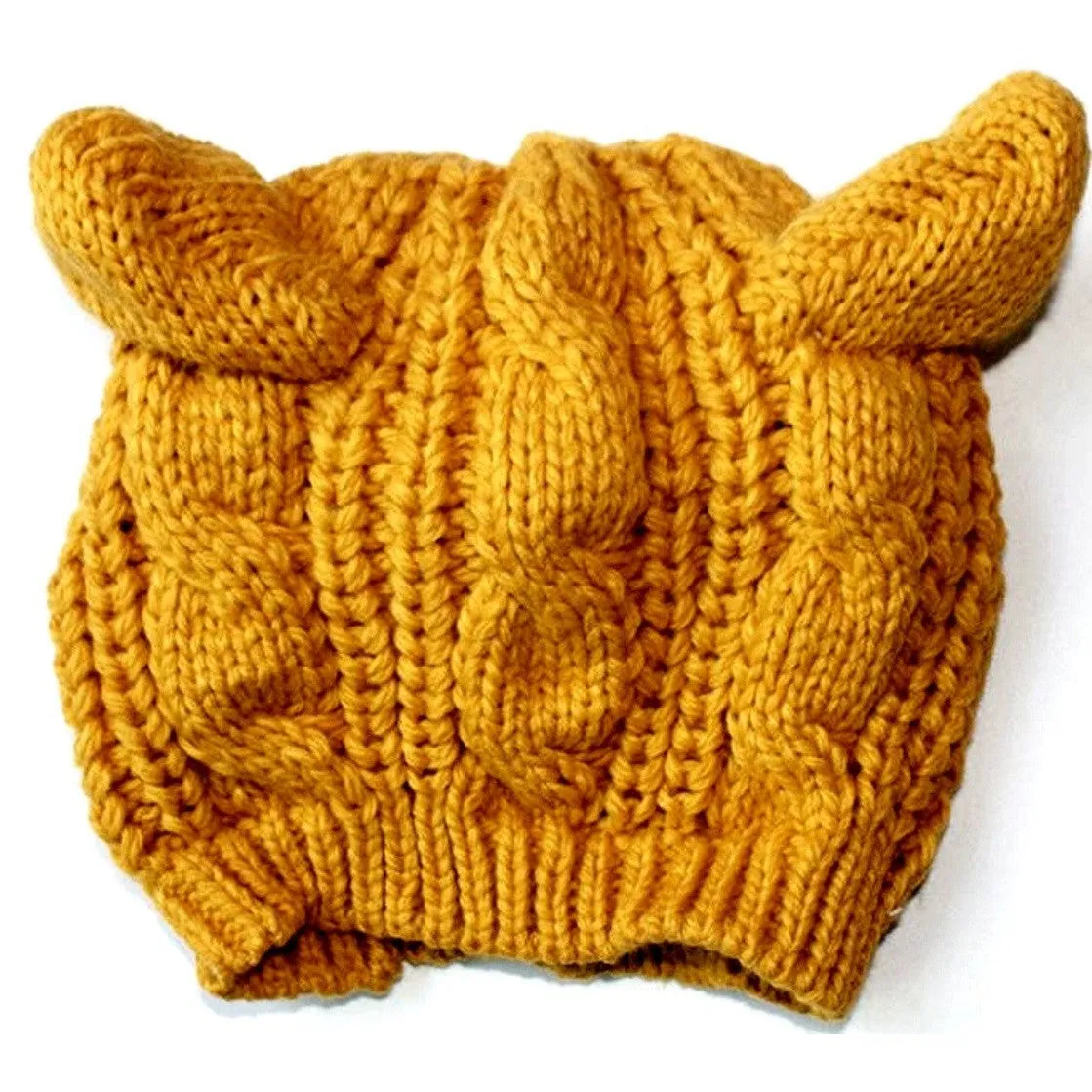 2016 Fashion Lady Girls Winter wool makes hotspot Cat Ear Hat Beanie  Free shipping ModelSupplies