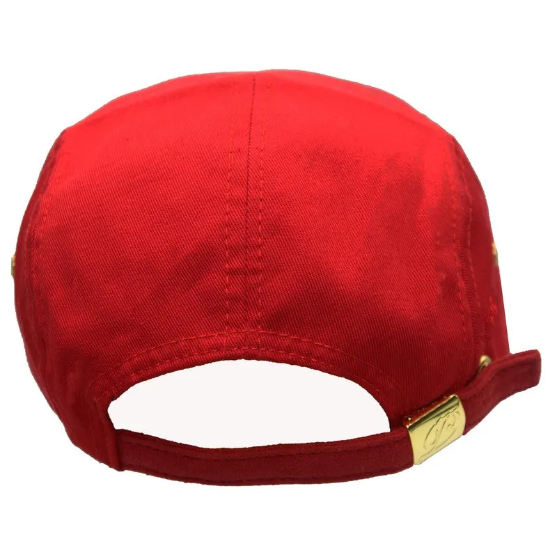 5 Panel Red / Gold