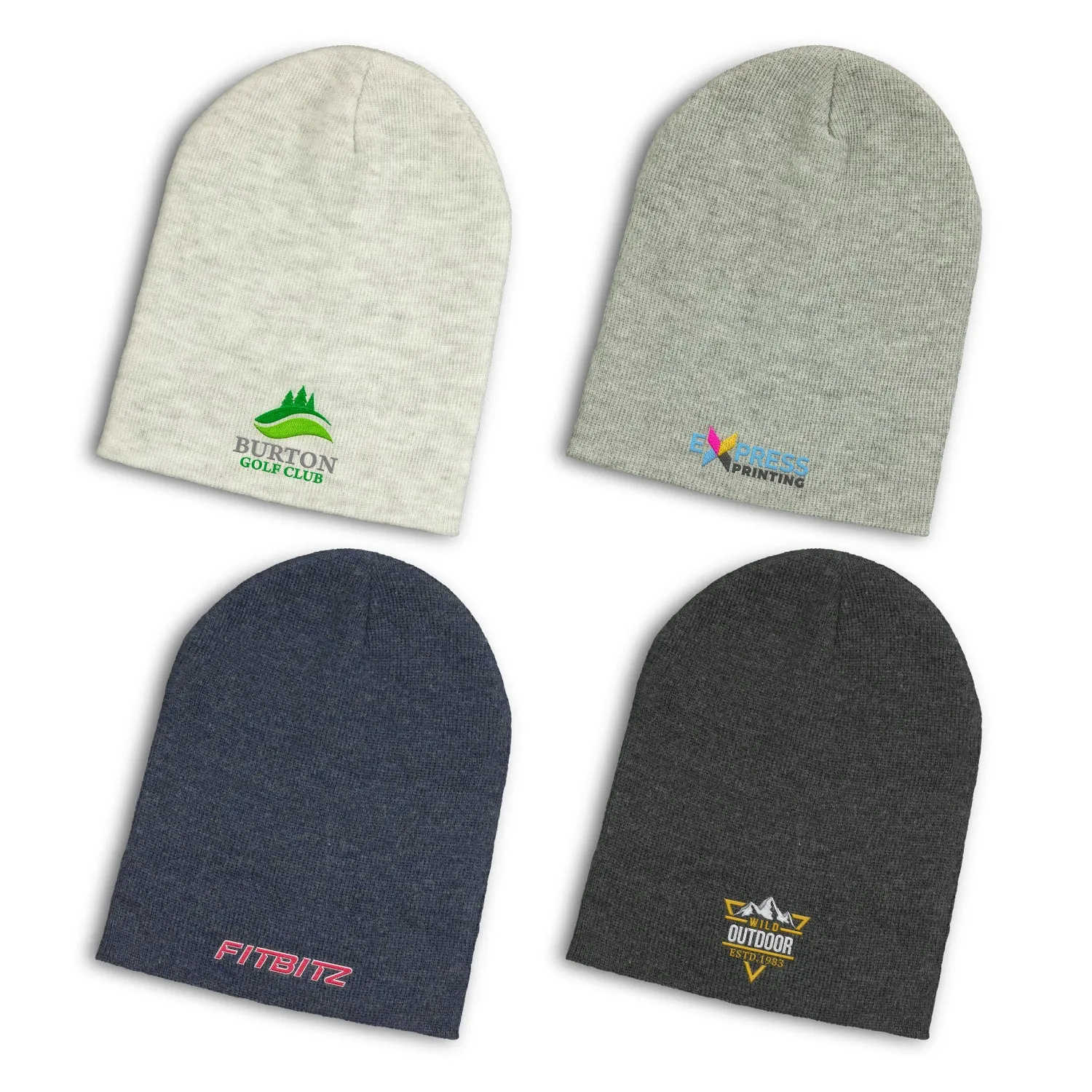 agogo Heather Slouch Beanie