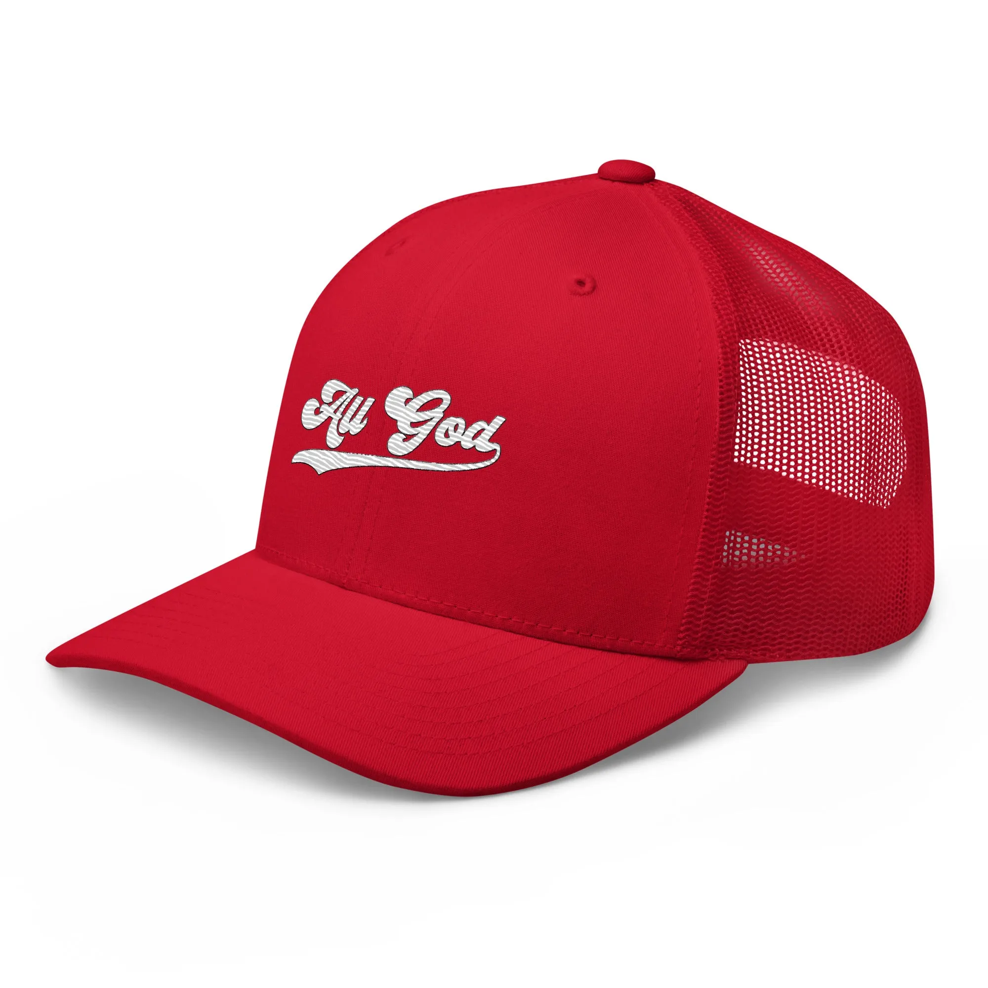 All God Trucker Cap