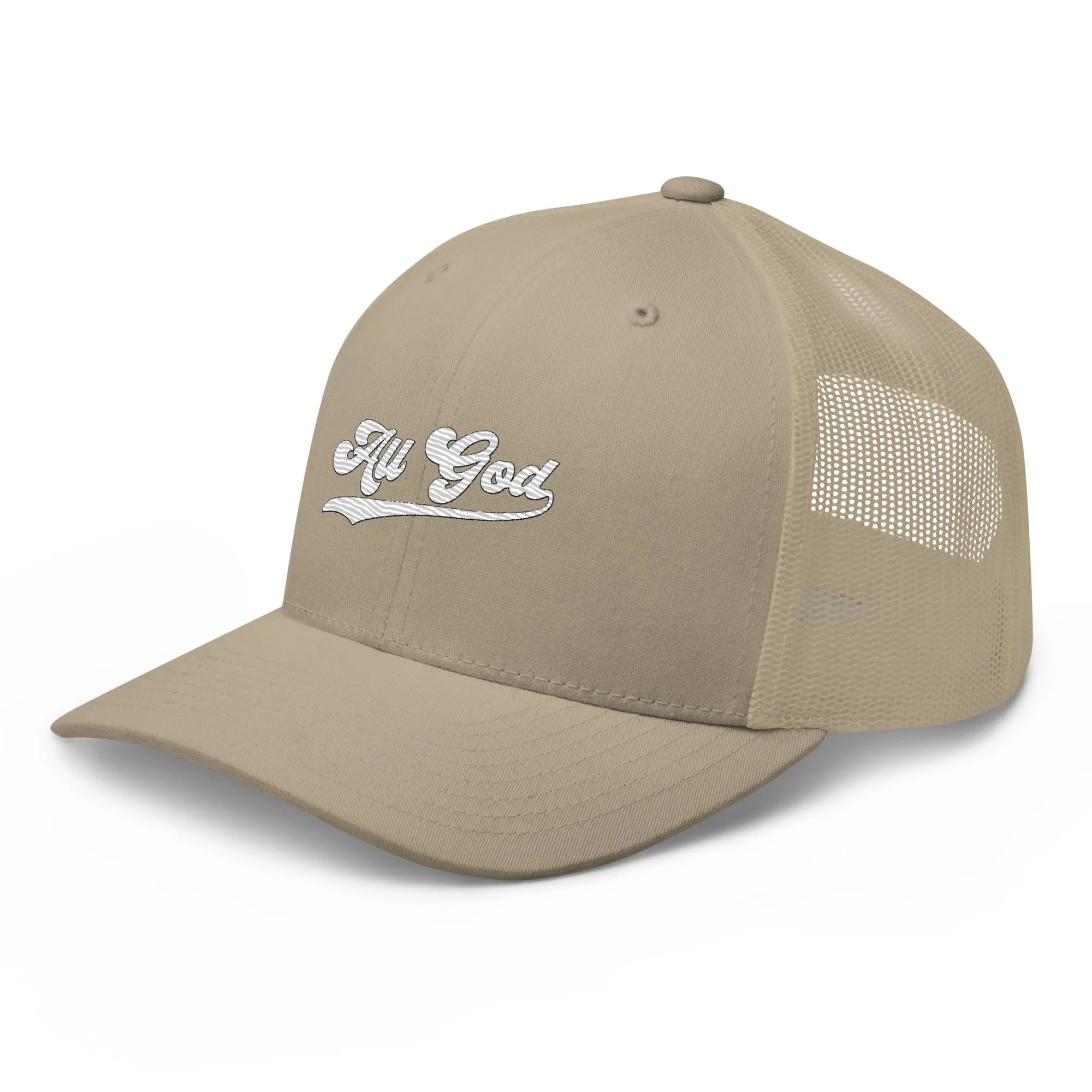 All God Trucker Cap