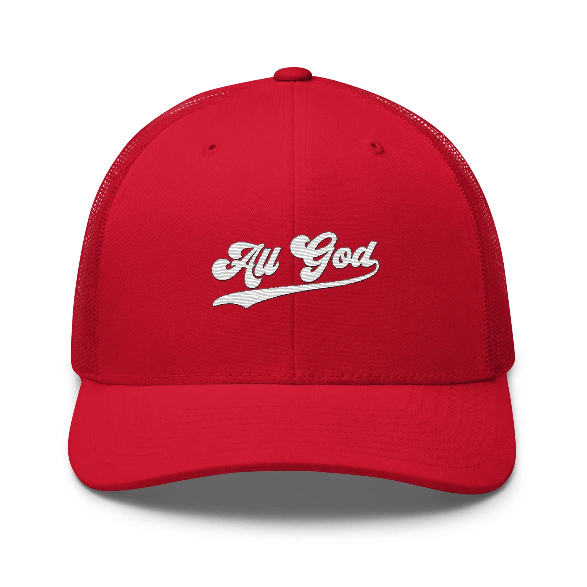 All God Trucker Cap