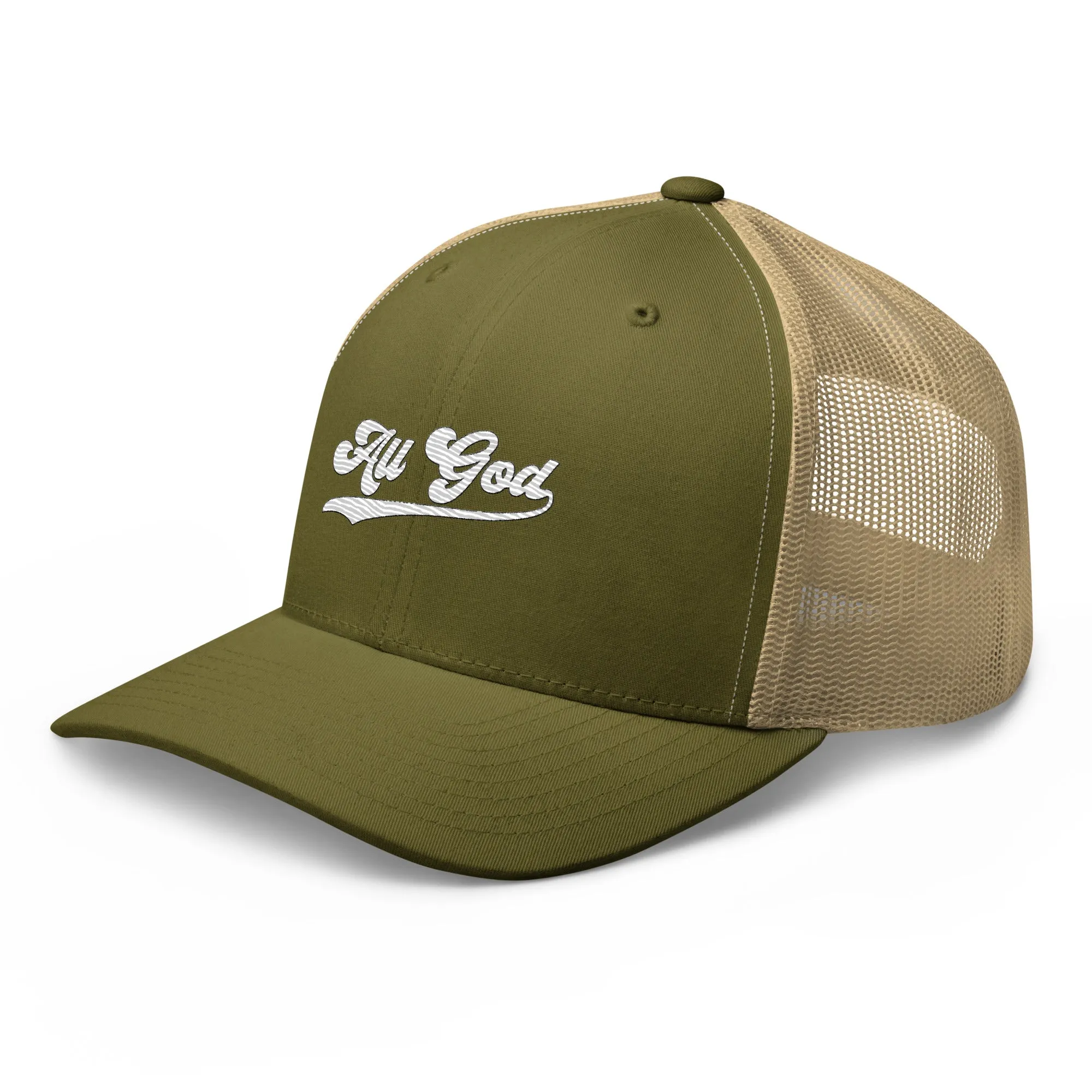 All God Trucker Cap