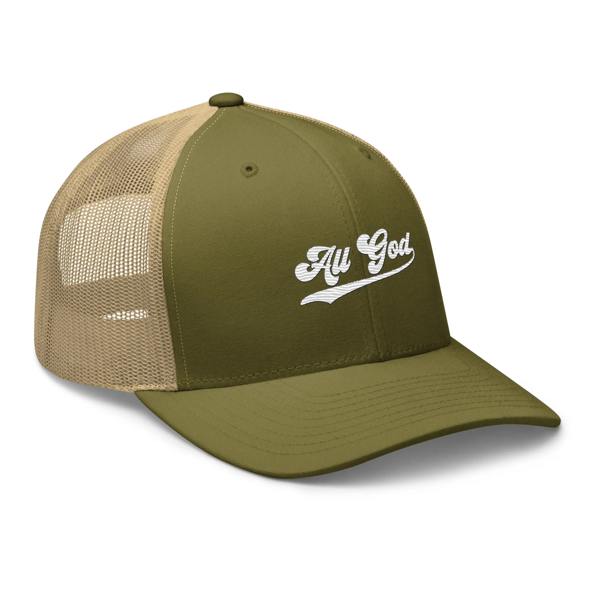 All God Trucker Cap