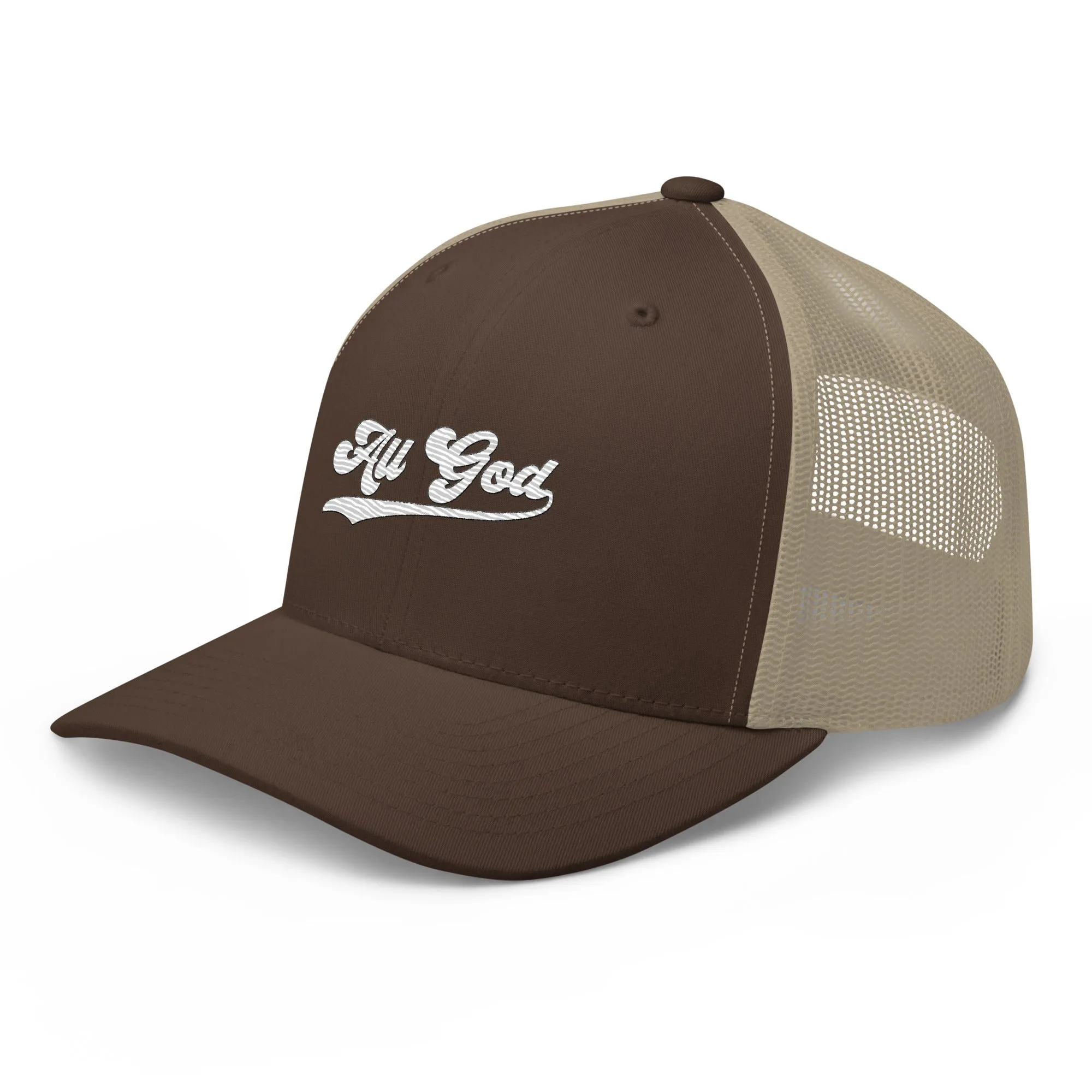 All God Trucker Cap