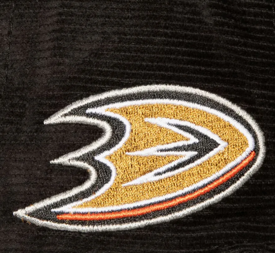 Anaheim Ducks All Directions Corduroy Snapback Hat