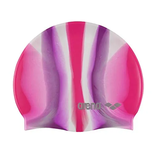arena Pop Art Swim Cap, Pop Pink/Fuchsia