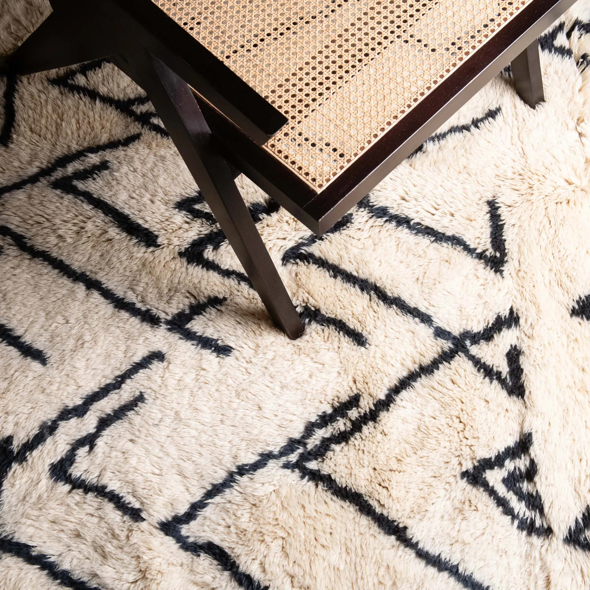 Atlas Mountains - Luxury Shag Moroccan Rug