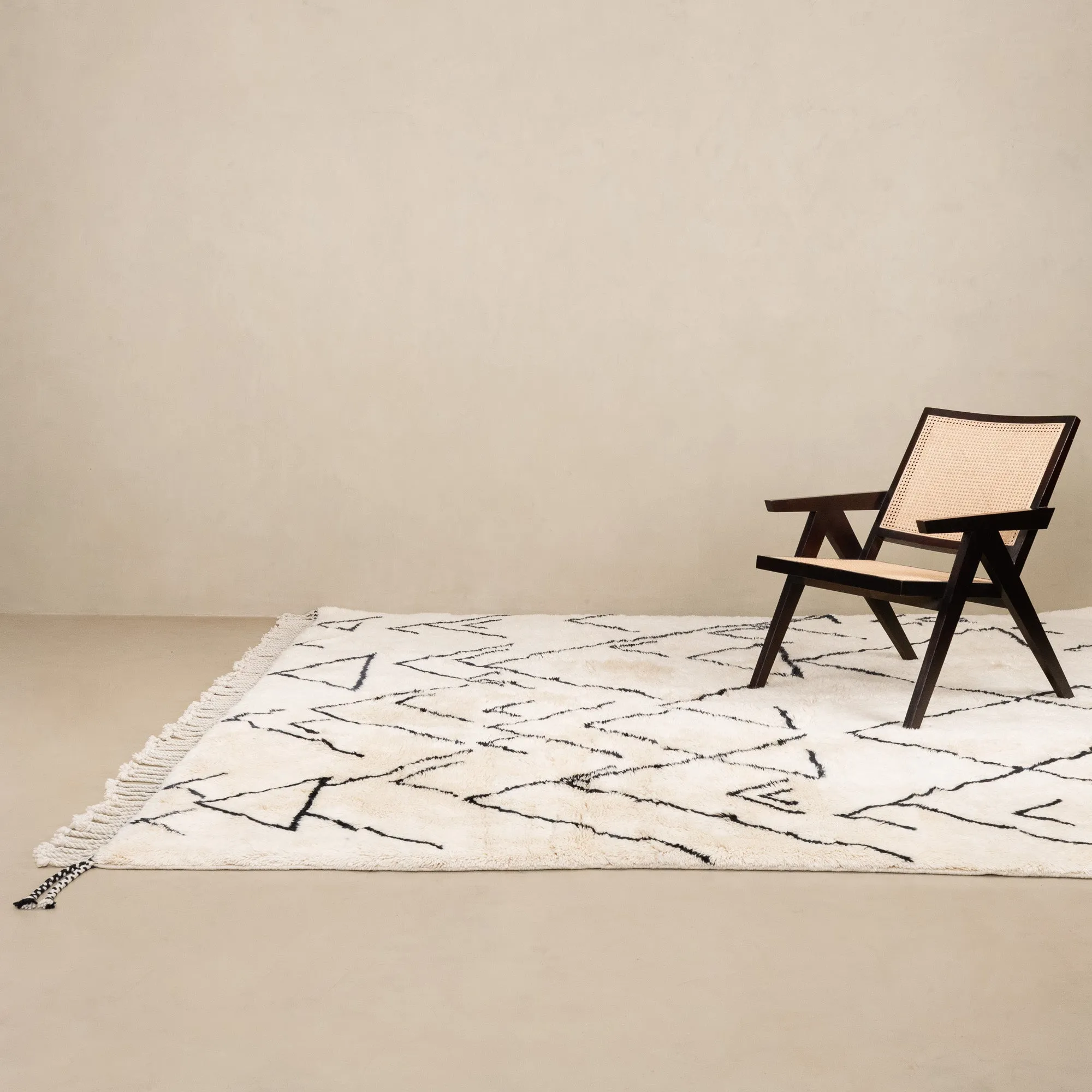 Atlas Mountains - Luxury Shag Moroccan Rug