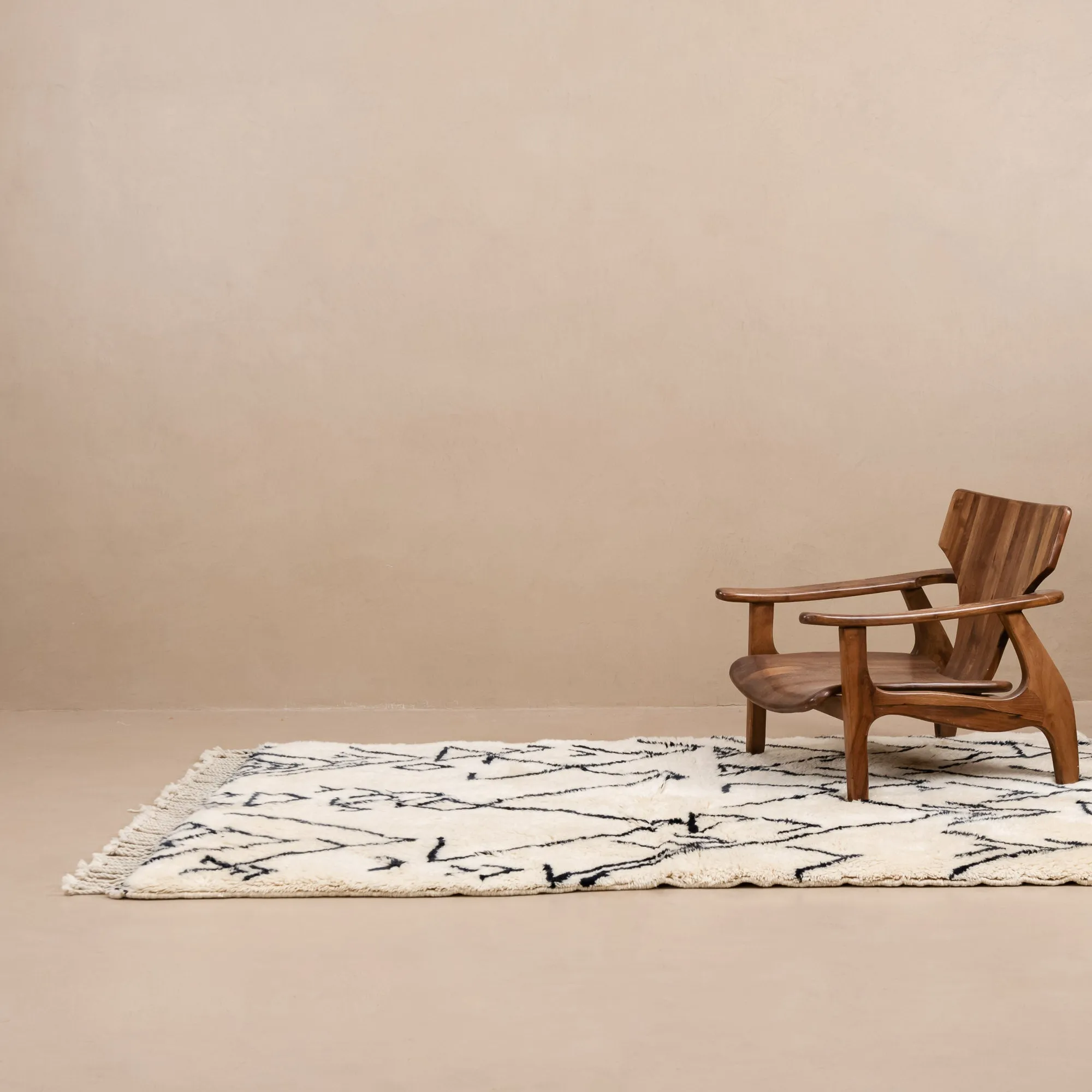 Atlas Mountains - Luxury Shag Moroccan Rug