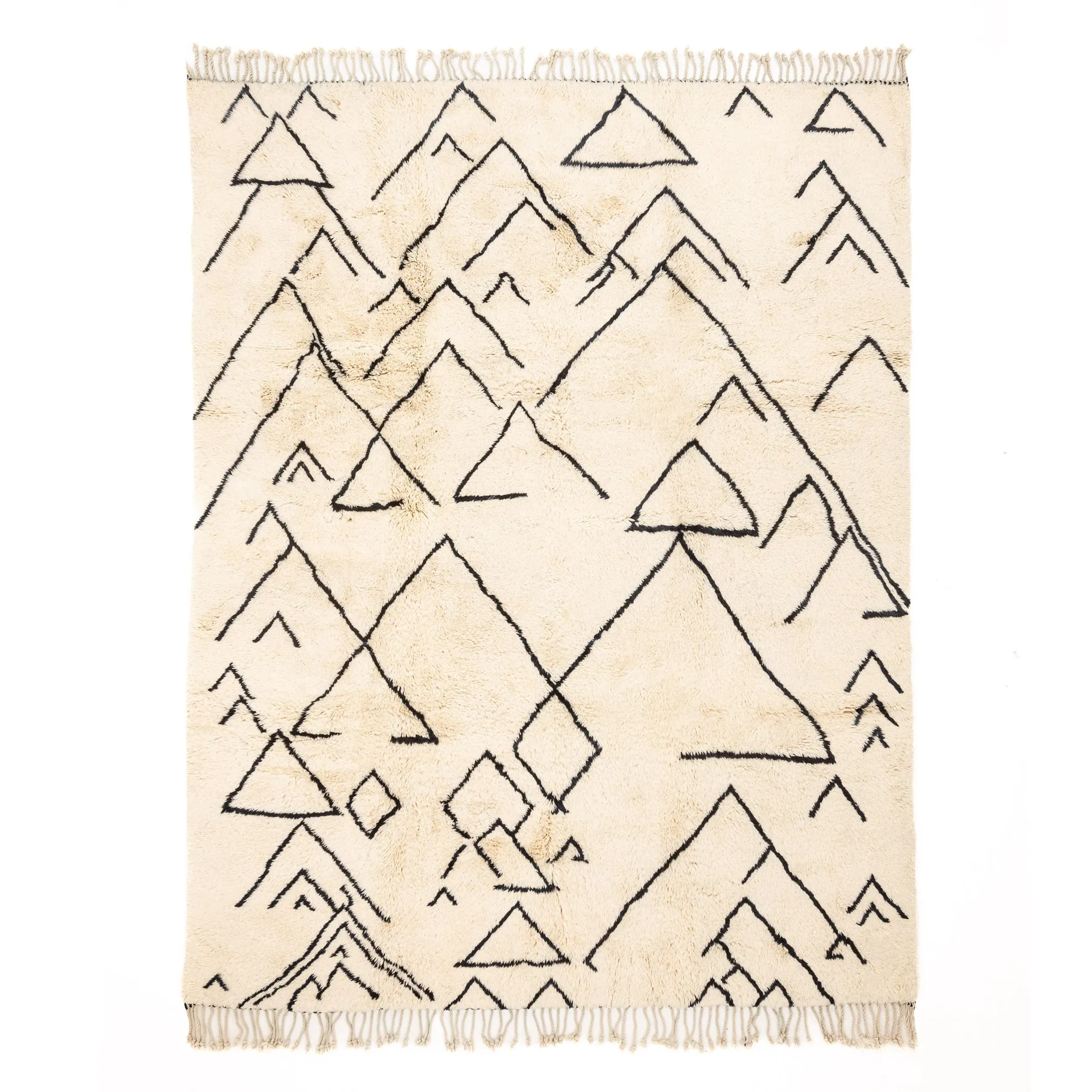 Atlas Mountains - Luxury Shag Moroccan Rug