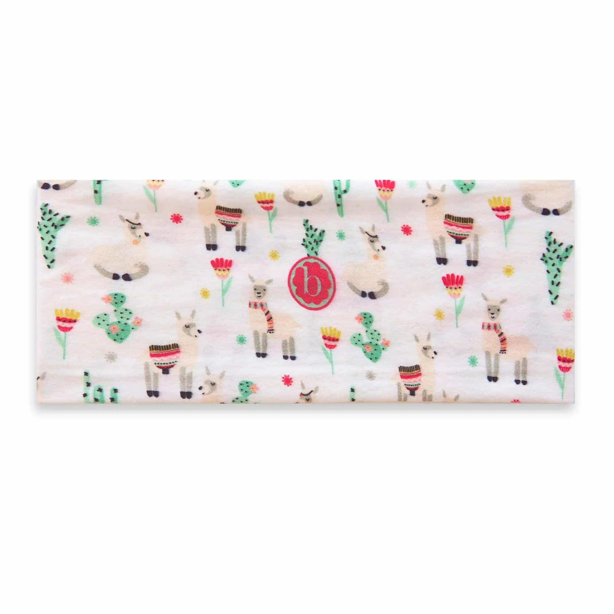 Baby Bling Bows PRINTED KNOT--ALPACA PARTY