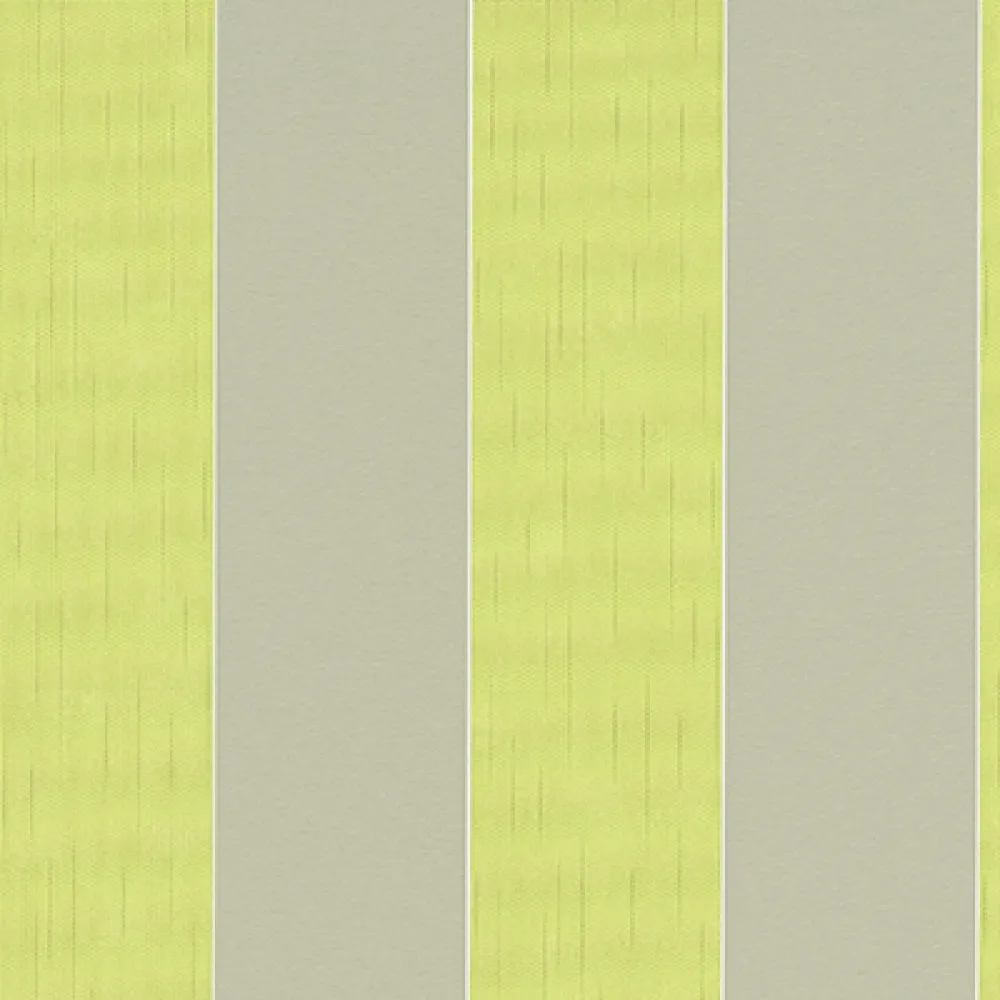 Band Stripes Green Grey 6835-07 Wallpaper