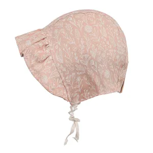 Bedhead Heritage Reversible Ruffle Bonnet Hat-Freya/Flax M