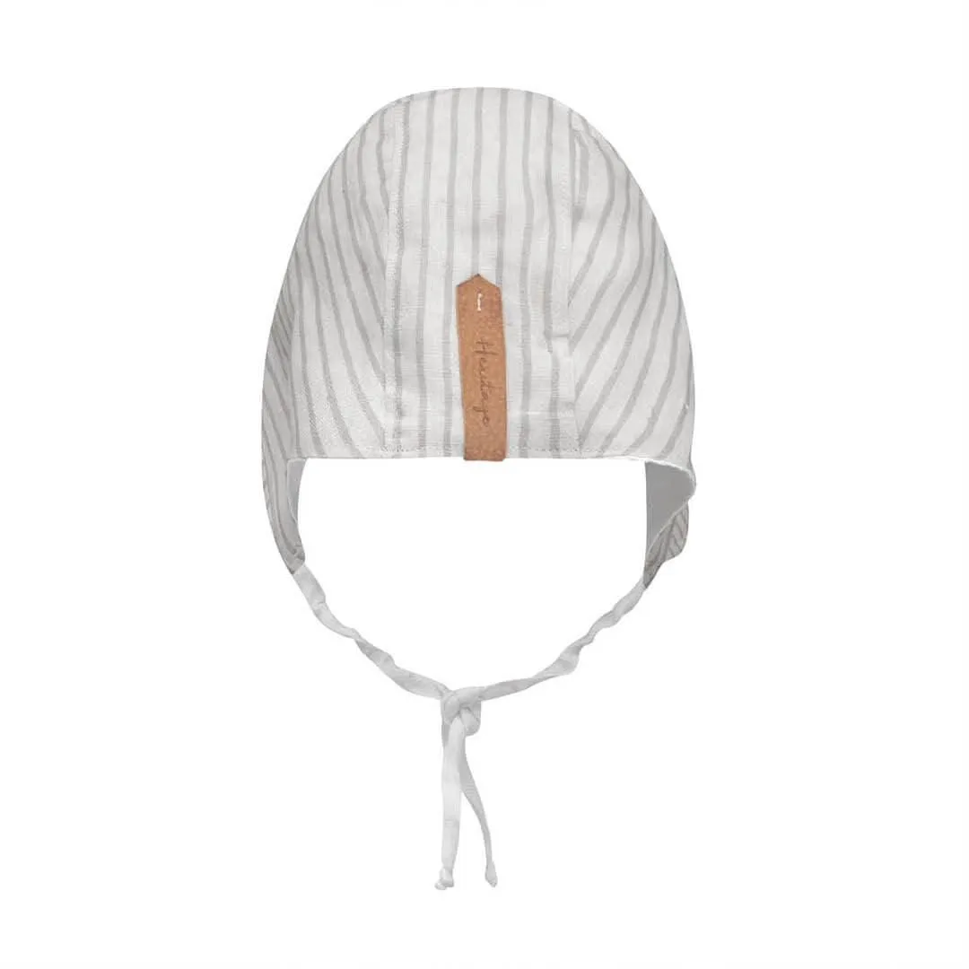 Bedhead Reversible Bonnet Hat- Finley/Blanc M
