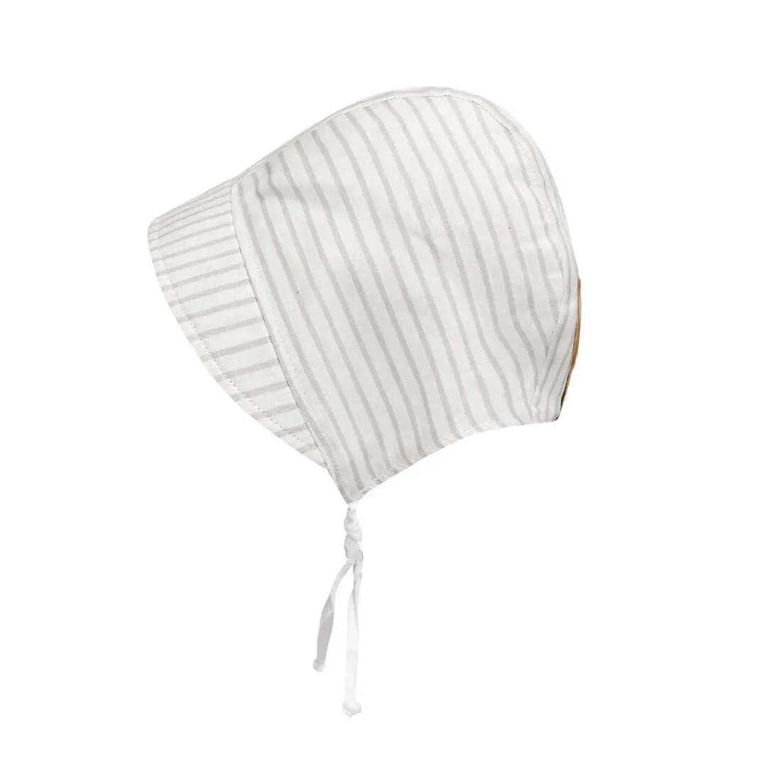 Bedhead Reversible Bonnet Hat- Finley/Blanc M