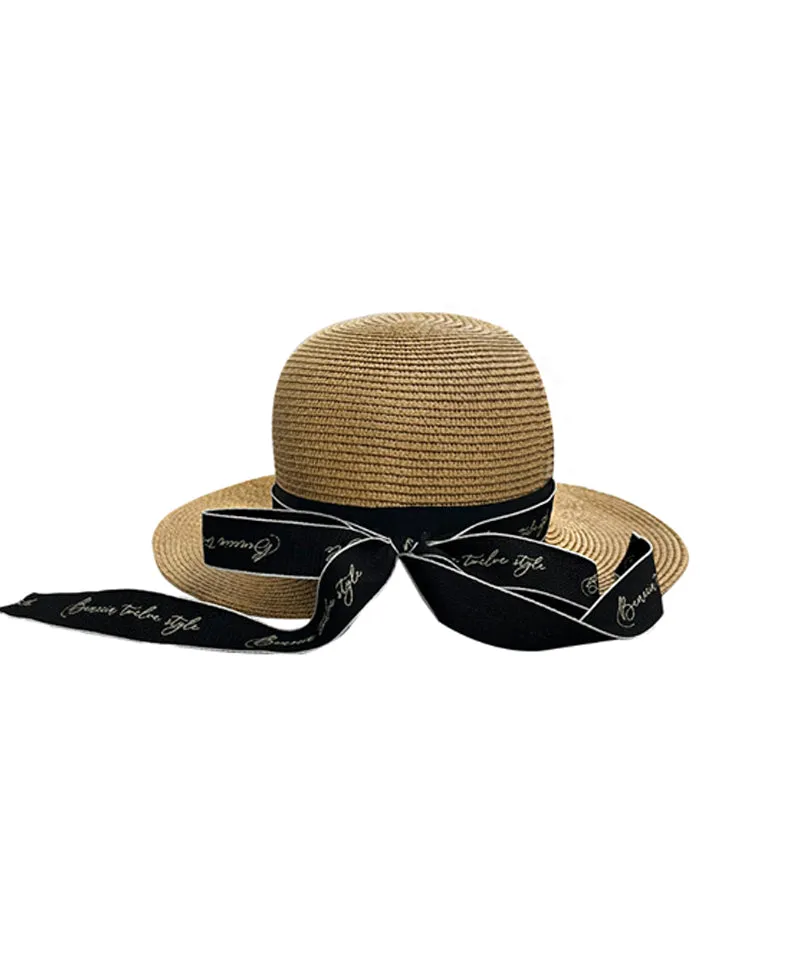 BENECIA 12 Avenue Wide Brim - Dark Beige