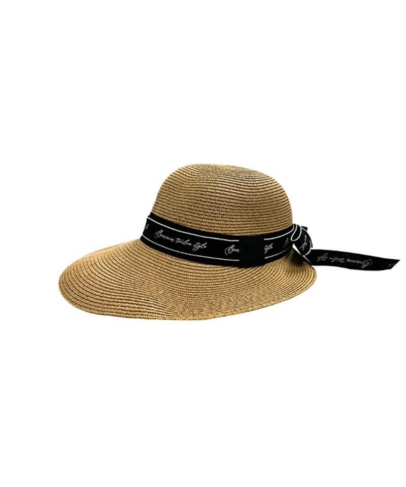BENECIA 12 Avenue Wide Brim - Dark Beige