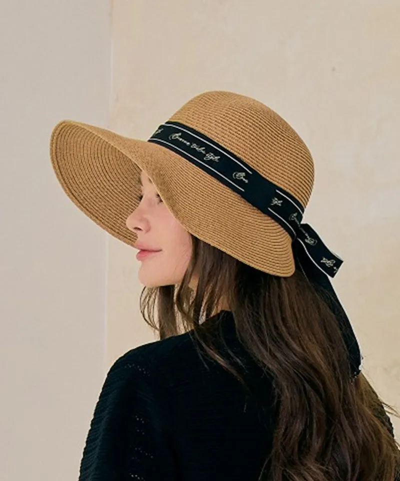 BENECIA 12 Avenue Wide Brim - Dark Beige