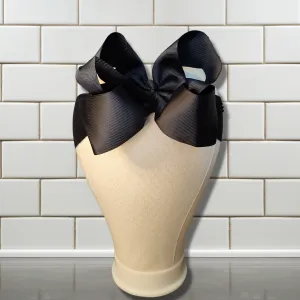 Black Turban Bow Headband