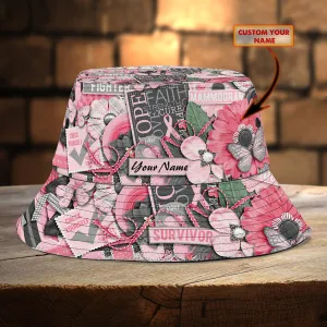 Breast Cancer Awareness  - Custom Bucket Hat - Nmd 65