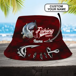 CatFishing - Custom Bucket Hat - Loop - Ntp-220