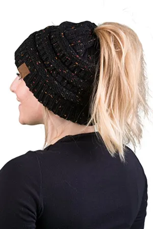 C.C Exclusives BeanieTail - Confetti Black