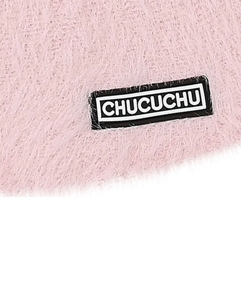 CHUCUCHU Angora Bucket Hat - Pink