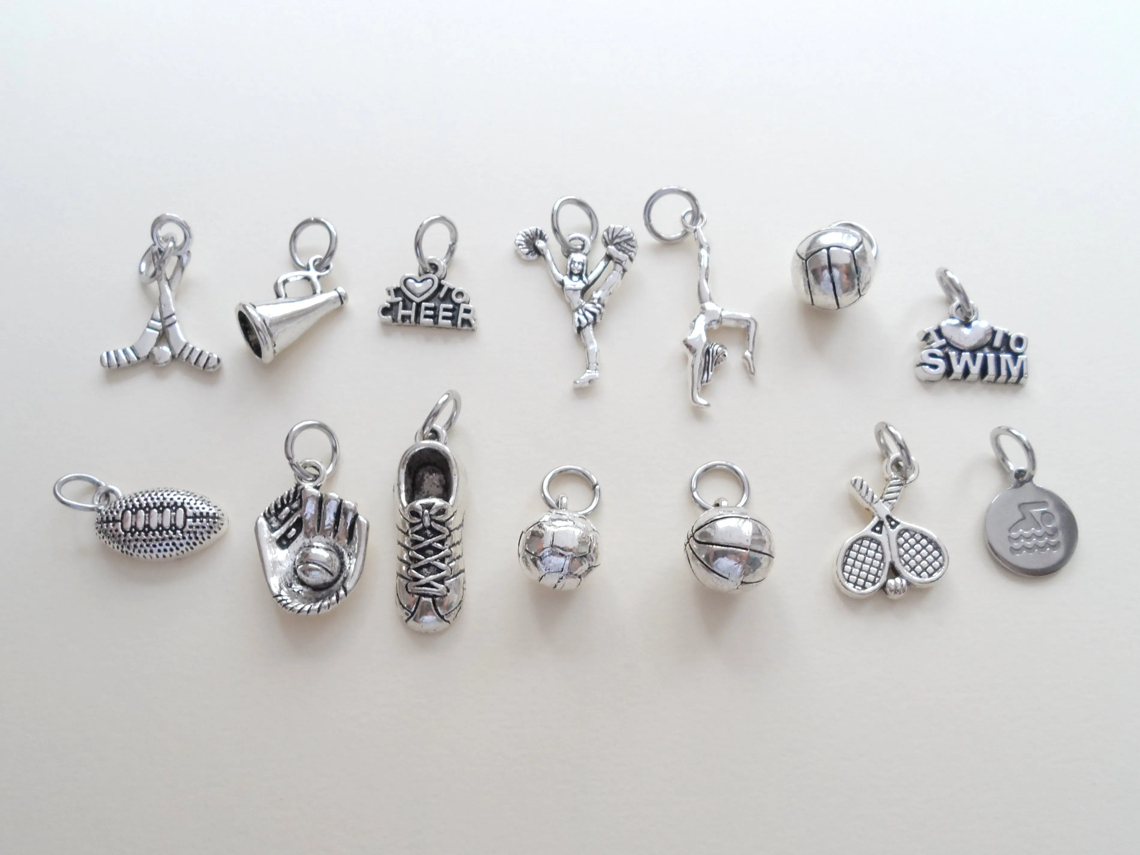 Coach Appreciation Gift • Thank You Penny Keychain with Sport Charm | Jewelry Everyday