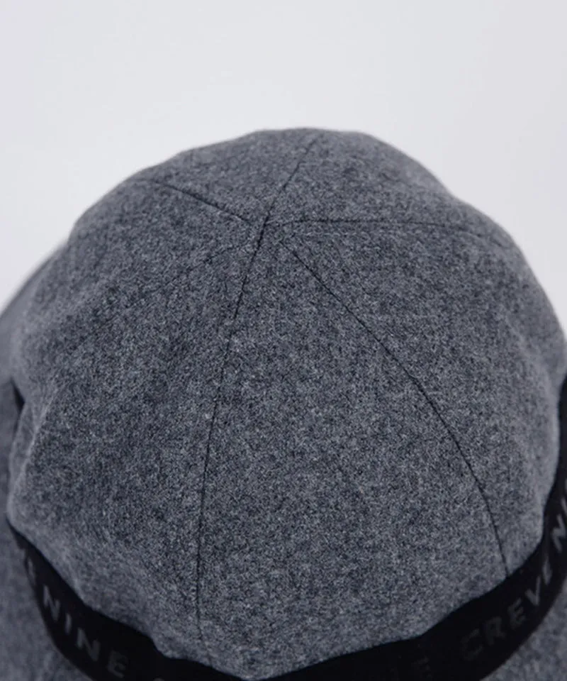 CREVE NINE: Unbalanced Lettering Bucket Hat - 2 Colors