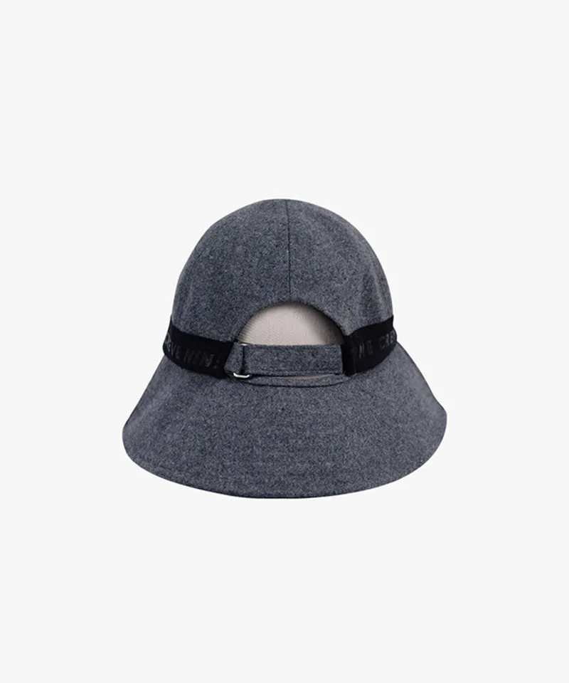 CREVE NINE: Unbalanced Lettering Bucket Hat - 2 Colors