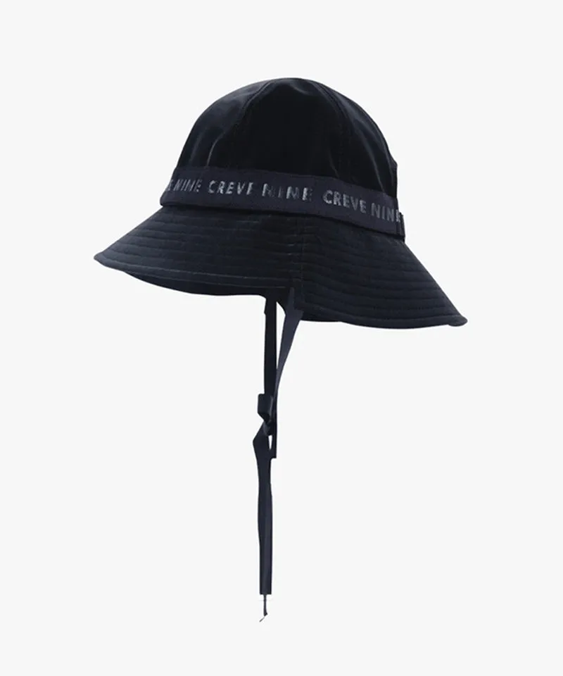CREVE NINE: Unbalanced Lettering Bucket Hat - 2 Colors
