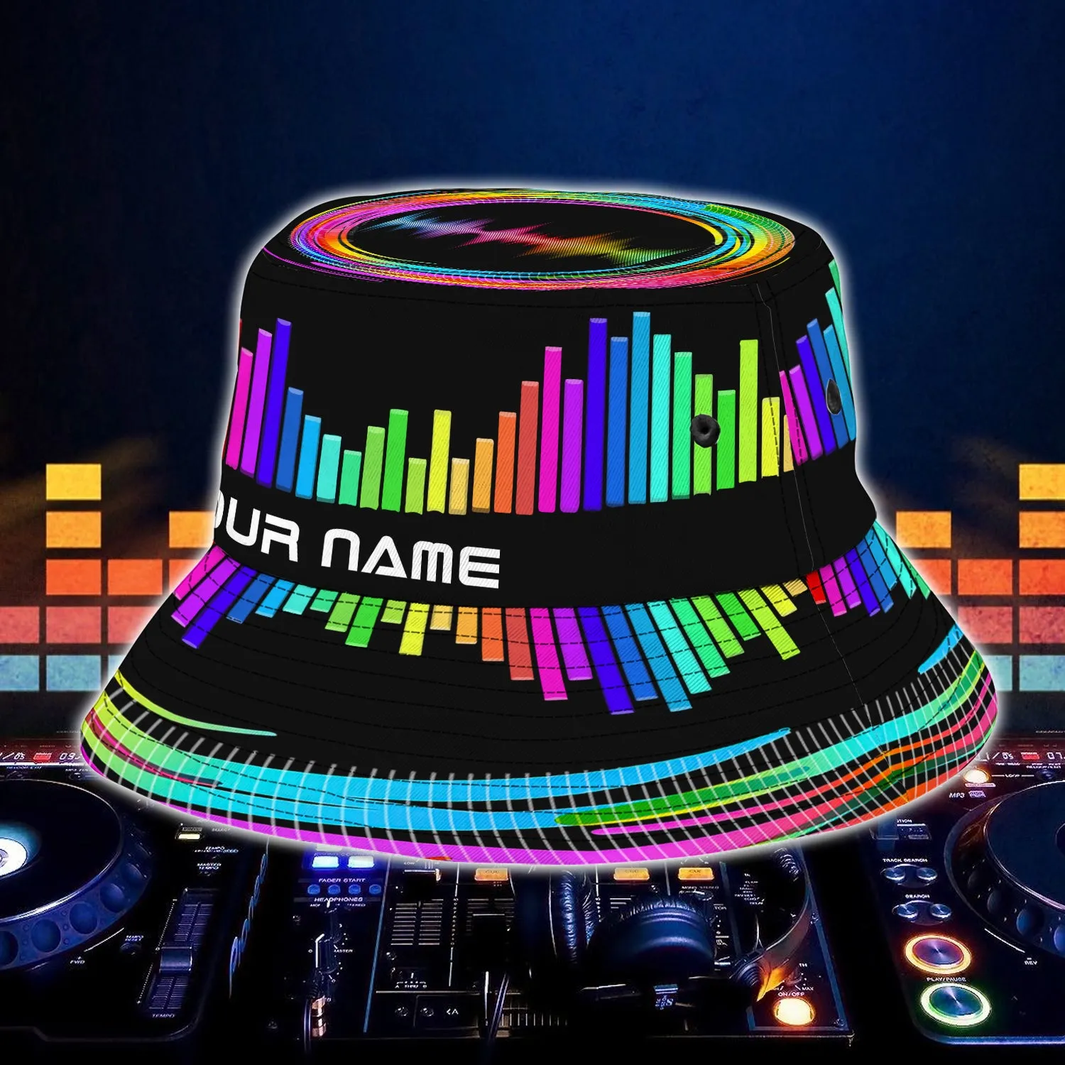 Custom Bucket Hat 01 - DJ