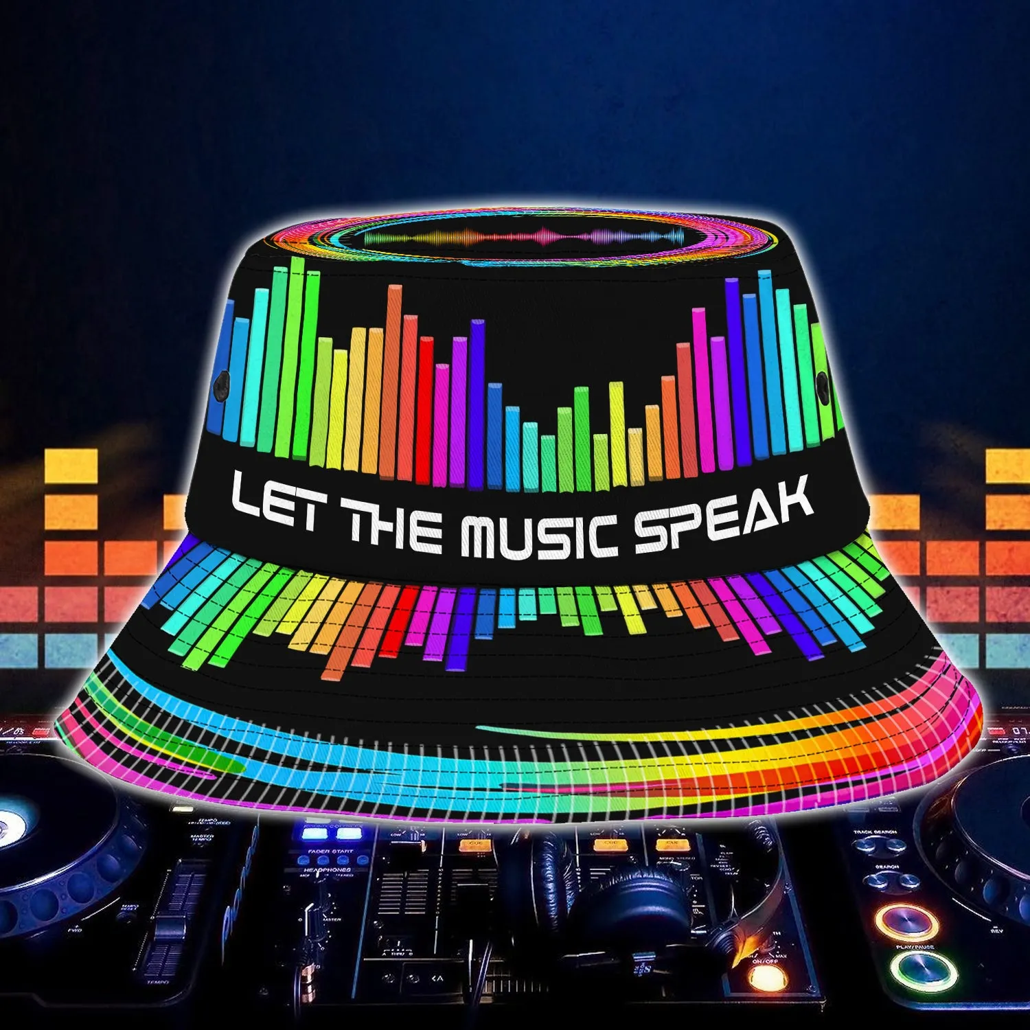 Custom Bucket Hat 01 - DJ