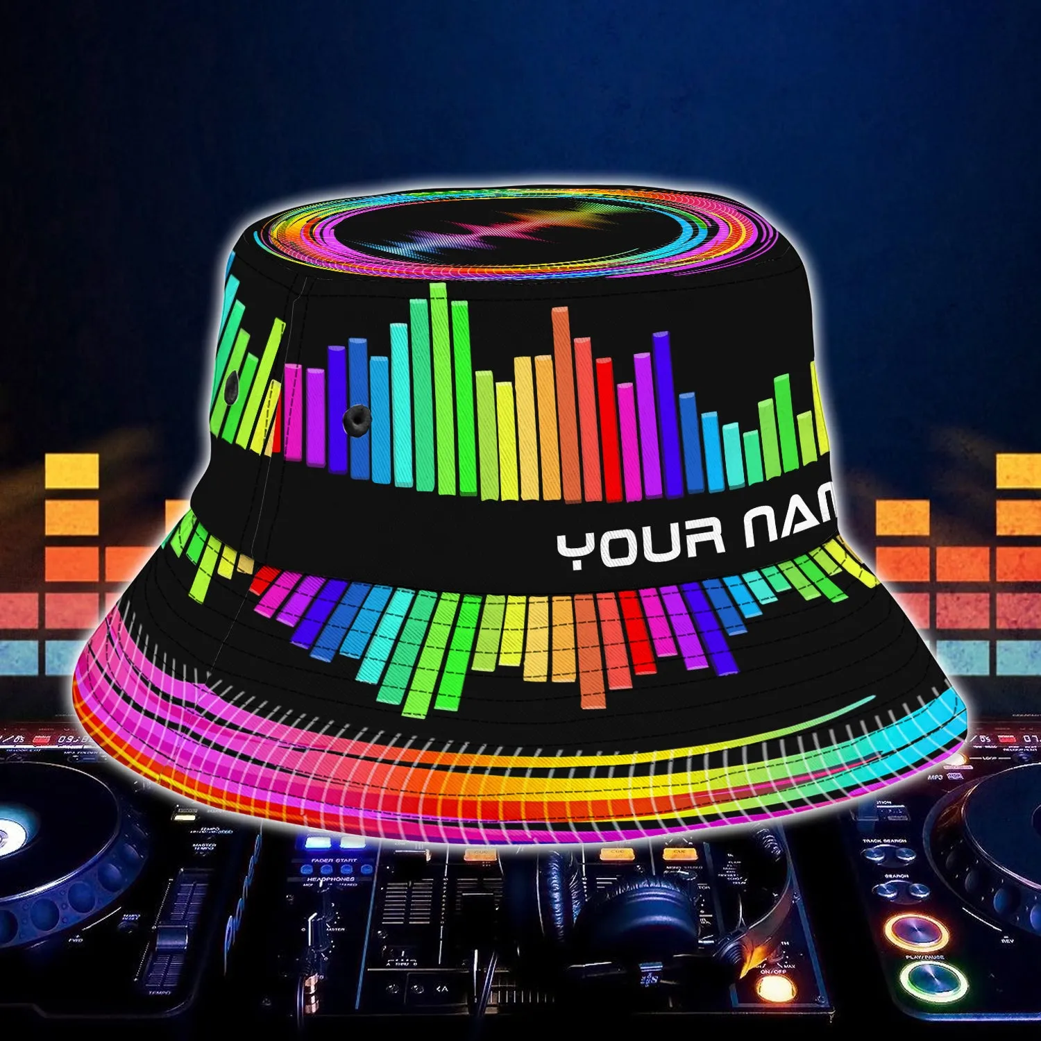 Custom Bucket Hat 01 - DJ