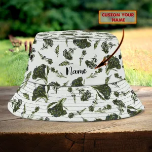 Custom Bucket Hat  - Broccoli 2 - H9h3-517