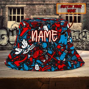 Custom Bucket Hat - Graffiti 2- Loop - Nt168 - Ct022