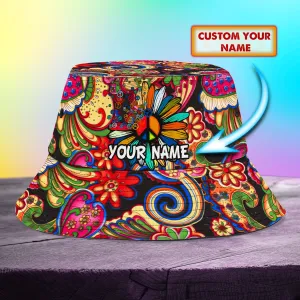 Custom Bucket Hat - Hippie 02