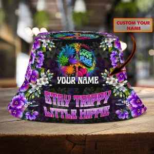 Custom Bucket Hat - Hippie Purple - 507