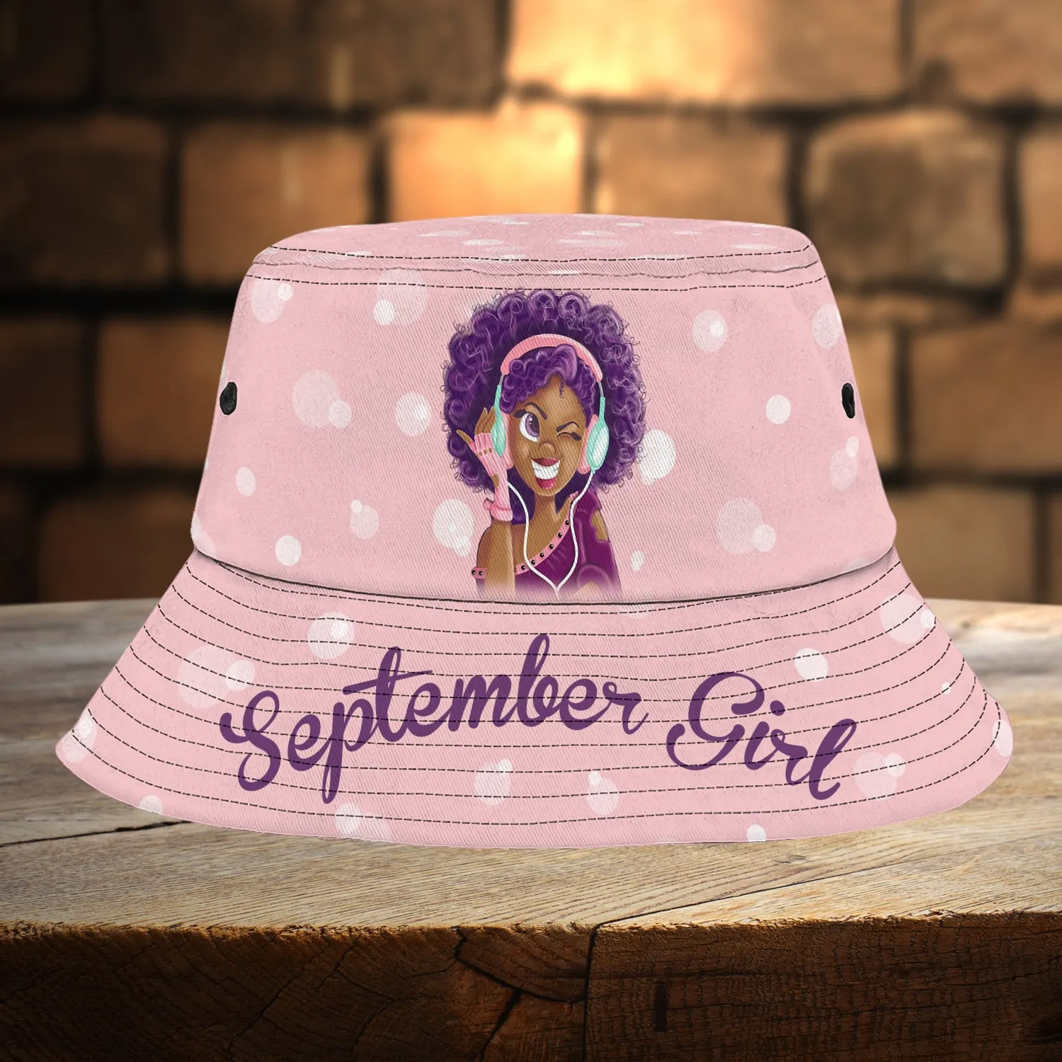 Custom Bucket Hat - September
