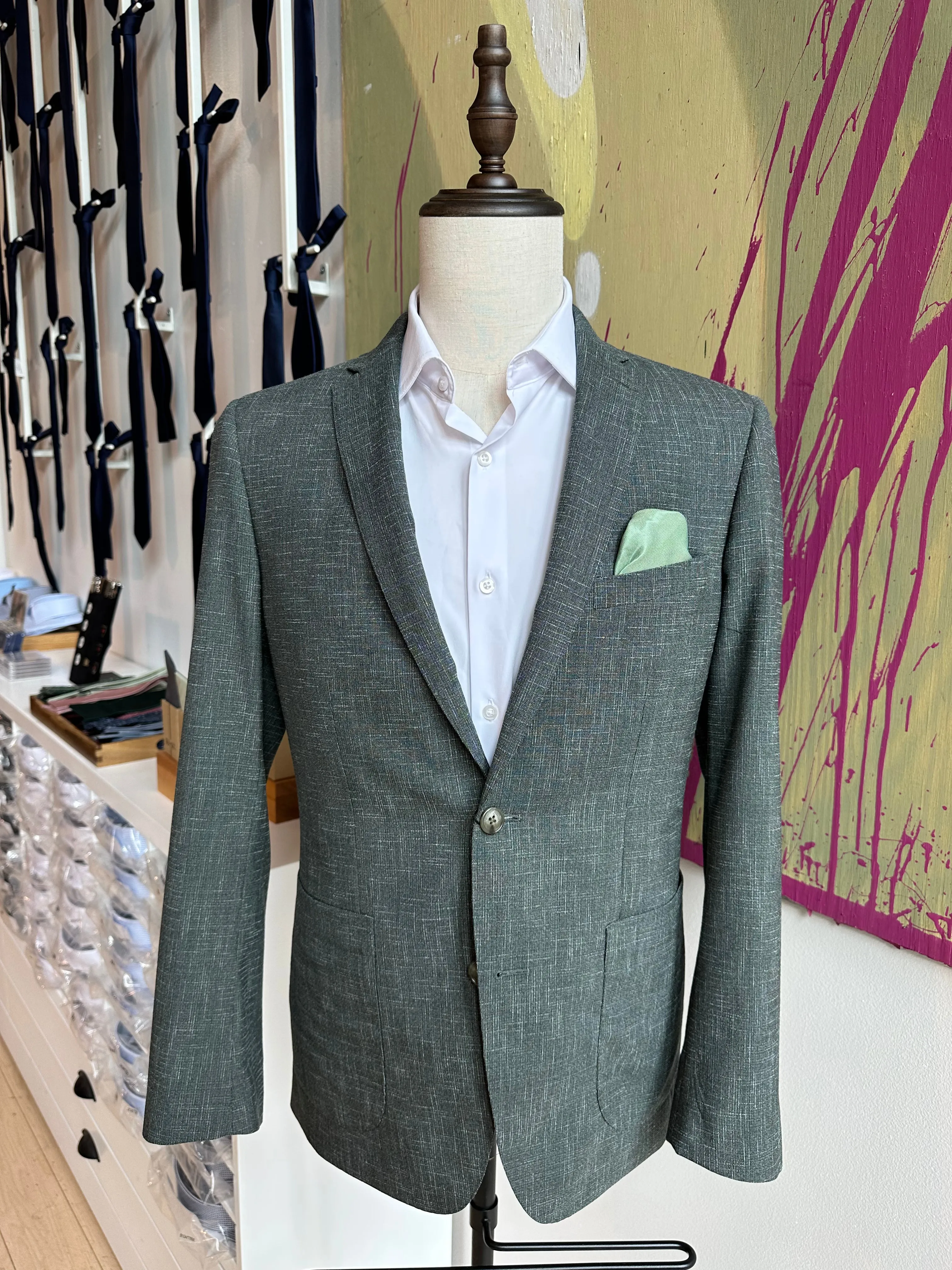 Deep Green Luxury Blazer