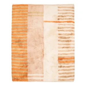 Defragmented Sunset - luxury beni mrirt rug