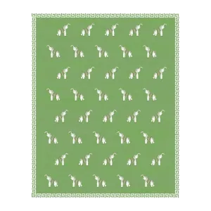 Elephants in the Terrace Hand Tufted Rug