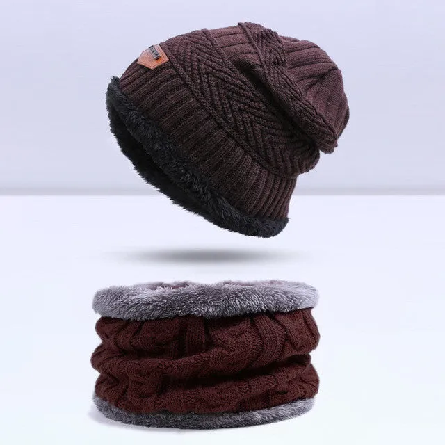 Fashion Knitted Warm Skullies Beanies Winter Hat for Men - 6 Colour