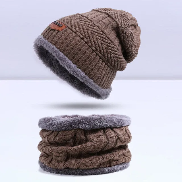 Fashion Knitted Warm Skullies Beanies Winter Hat for Men - 6 Colour