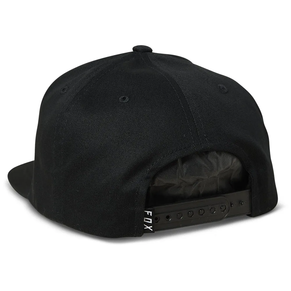 FOX FGMNT SNAPBACK HAT [BLACK] OS