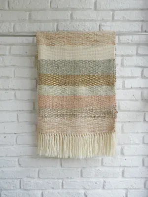 Handwoven Merino Wool Throw - Add a Touch of Artisanal Elegance to Your Home Decor - Sustainable and Eco-Friendly Blanket