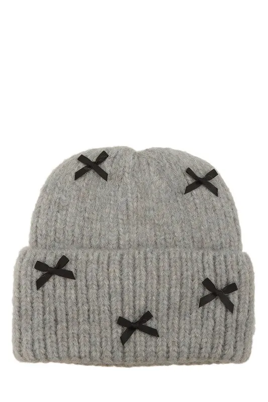 Heads Up-  Bow Beanie
