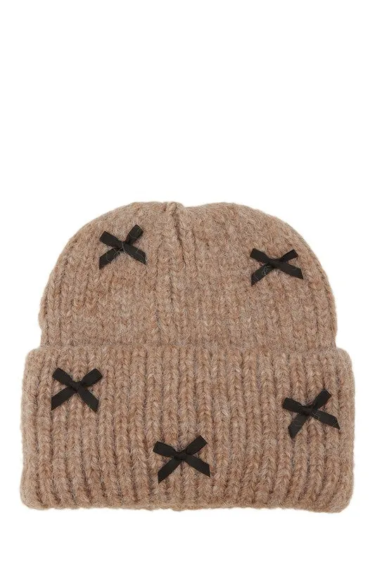 Heads Up-  Bow Beanie