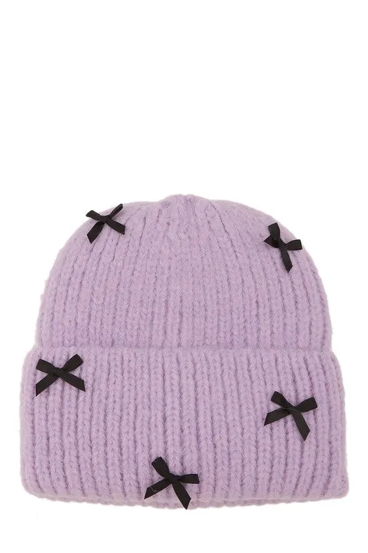 Heads Up-  Bow Beanie